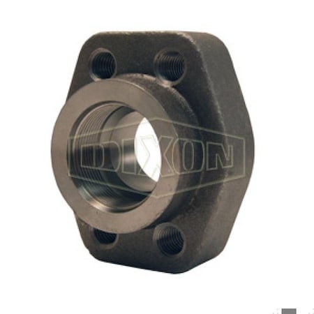 Dixon CODE 62 HYD 4-BOLT FLAT FACE FLANGE CS 3/4 in C62491212SAE